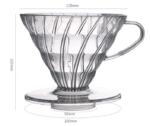 قمع تقطير V60 اكريليك| المقاس الكبير 02 - Image 3
