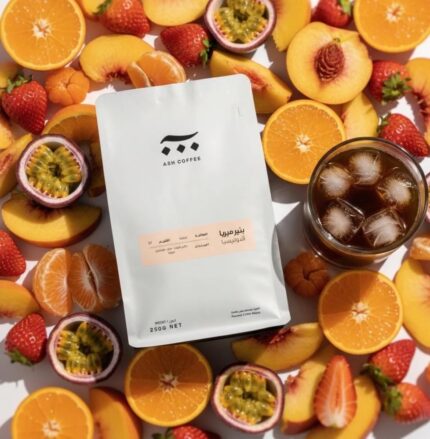 Bener Mira, Indonesia | Ash Roastery | passion fruit and strawberry | 250 gبنير ميرا اندونيسيا | محمصة آش | مجففة بايحاء باشن فروت وفراولة 250g