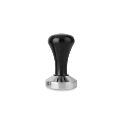 Coffee Tamper – 53 mm | Black ABS Handleتامبر مكبس قهوة – 53 ملم | مقبض ABS أسود